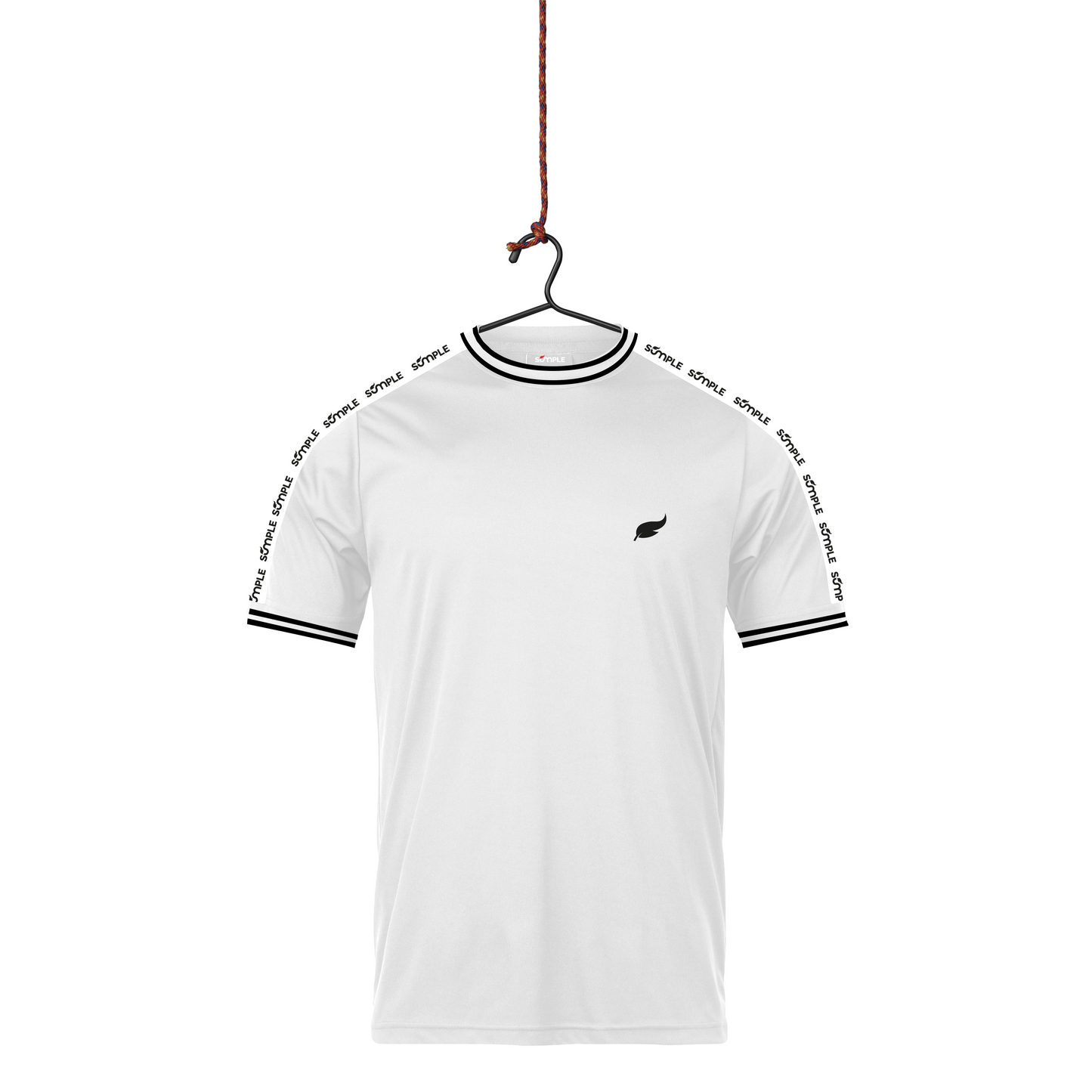 T-shirt Col Rond - Logo feuille